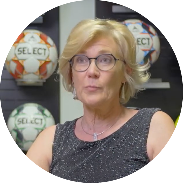 Nancy, Financial Manager bij WCR Sport